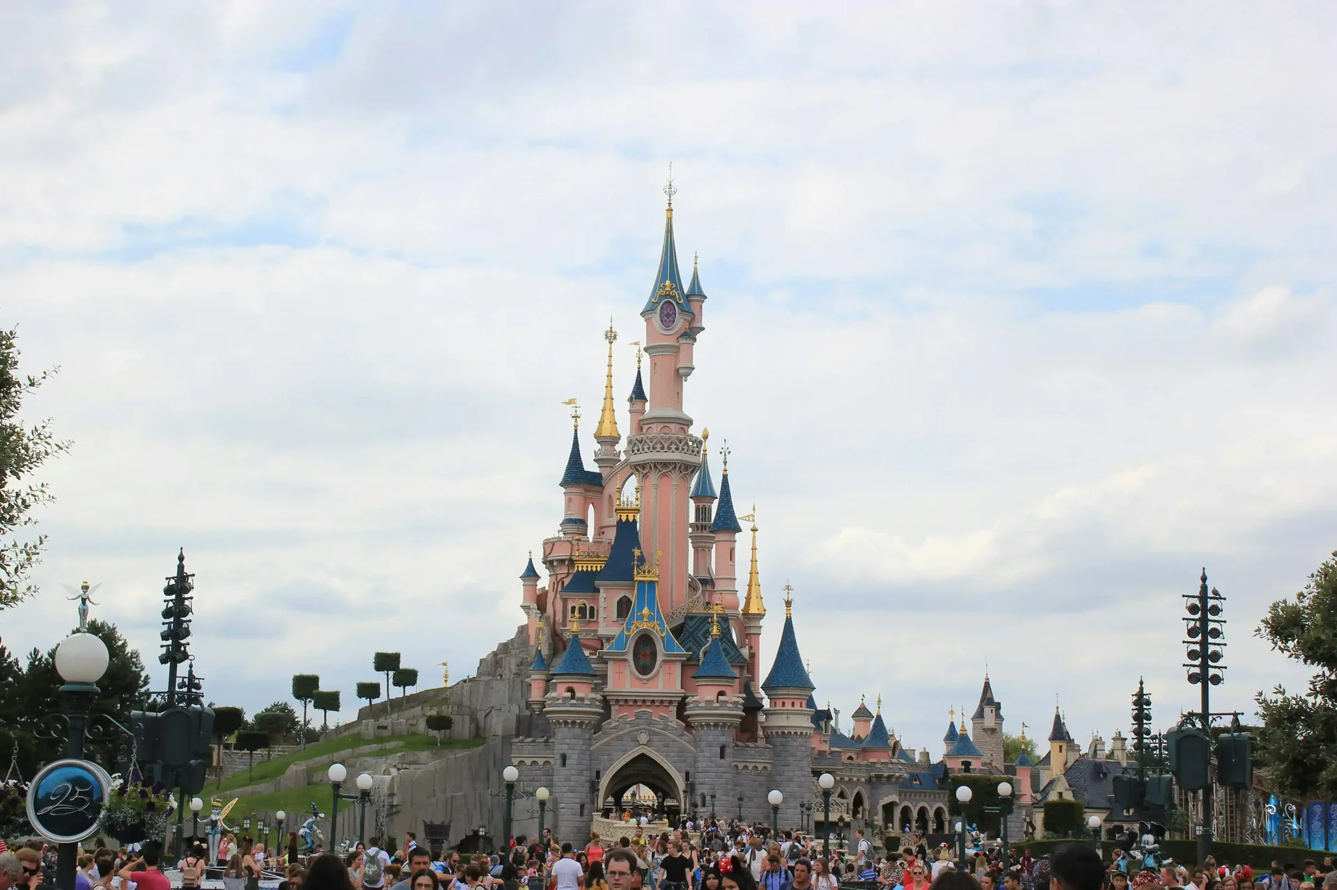 Castelo da Bela Adormecida na Disney Paris