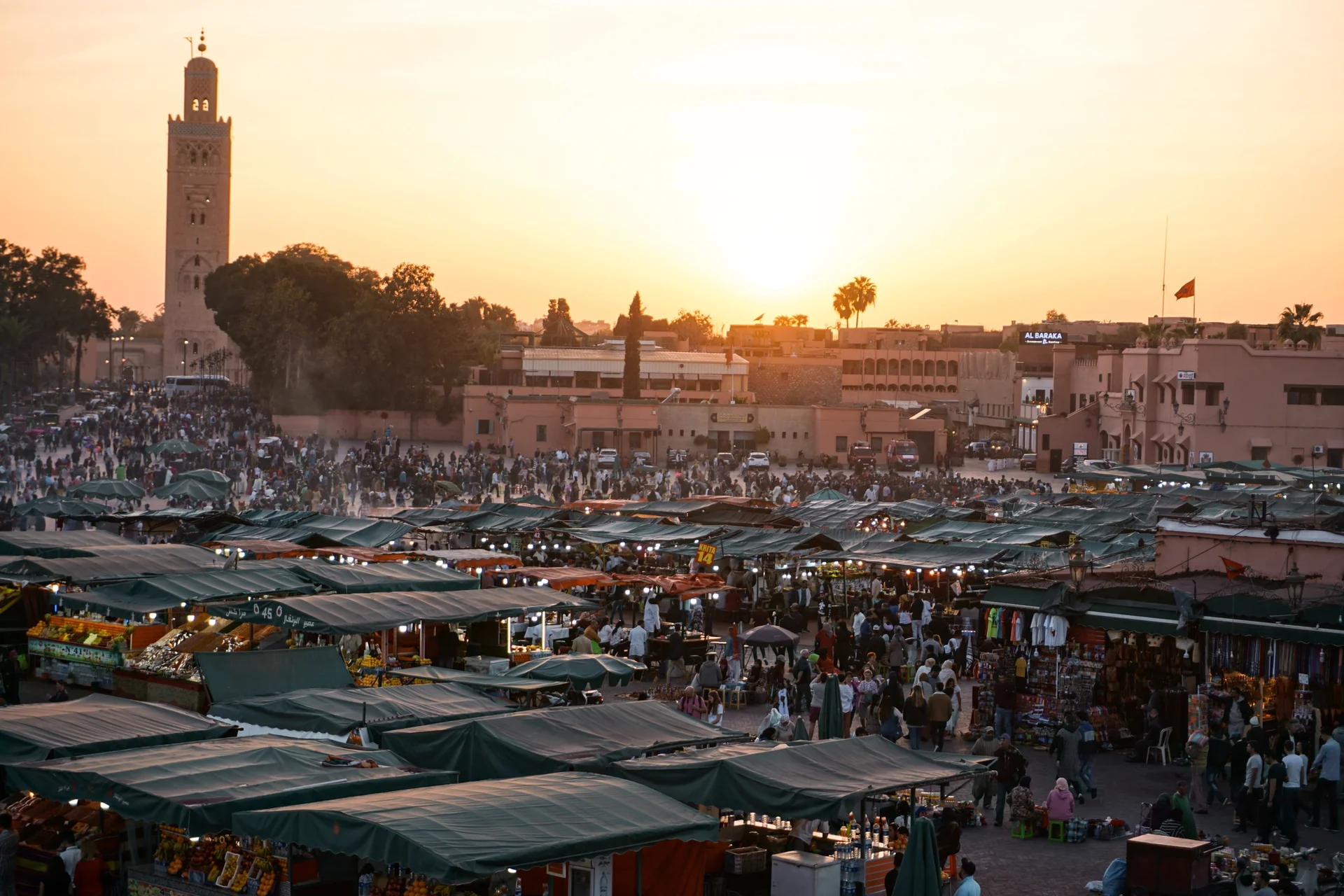 Marrakech / Jemaa el-Fnaa