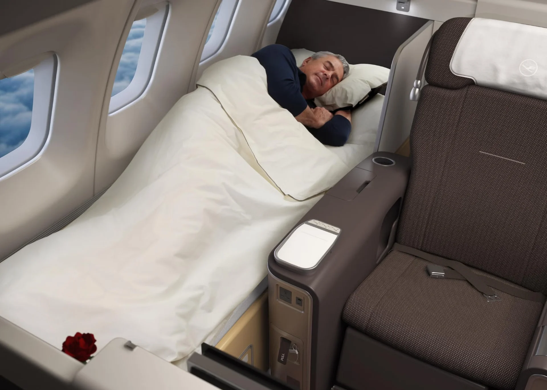 Sono perfeito no avião