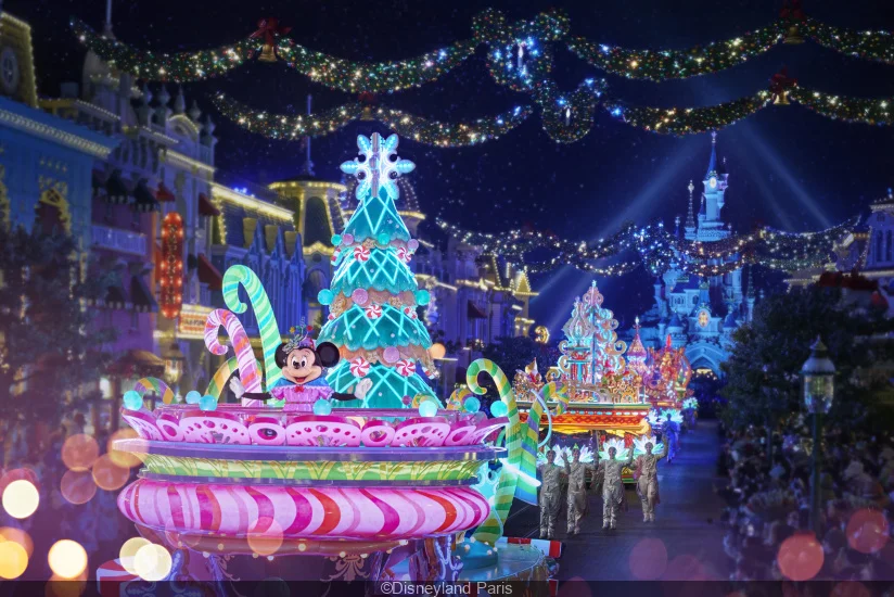 Christmas Parade, Disneyland Paris