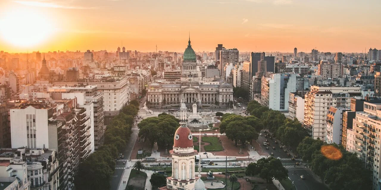 Foto aérea de Buenos Aires